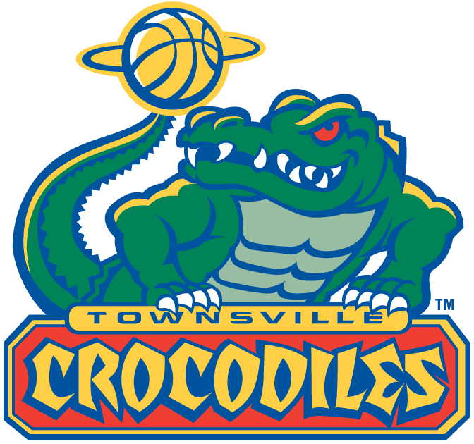 Townsville Crocodiles Pres Primary Logo iron on transfers for clothing